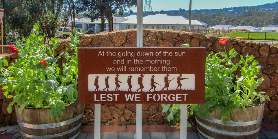 News: Lest we forget