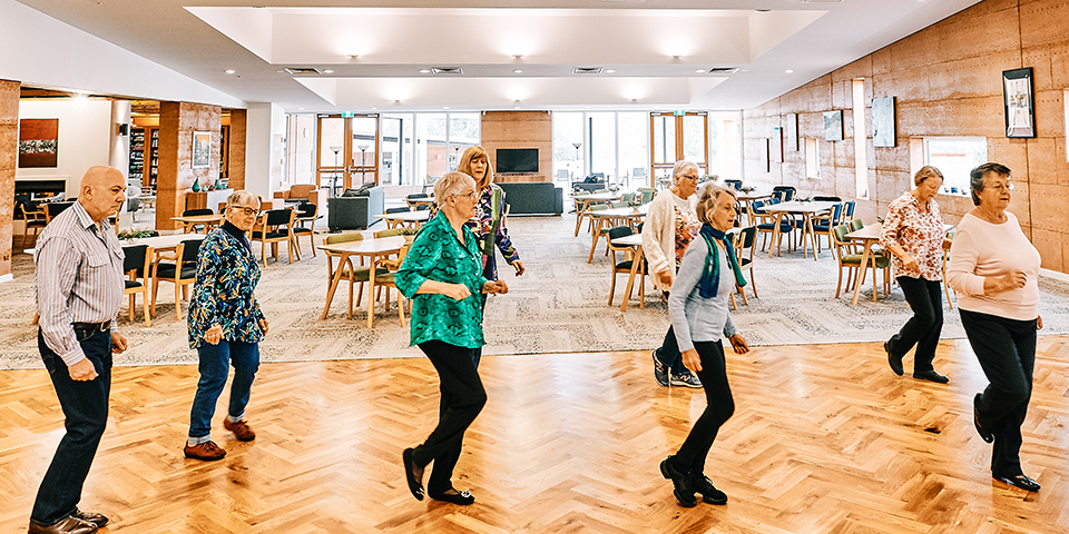 News: Our Resort Style Facilities – Line Dancing