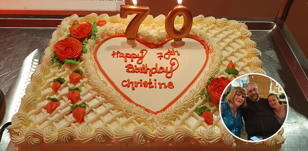 News: Christine’s 70th Birthday